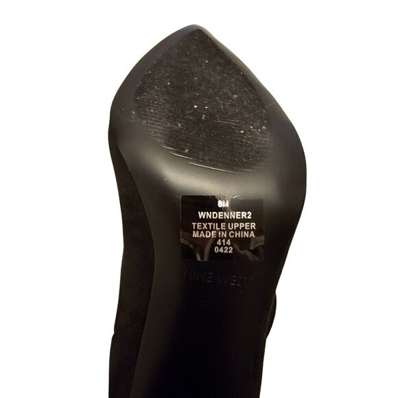 Nine West Womens Black Pointed Toe Boots 8M - Picture 4 of 7